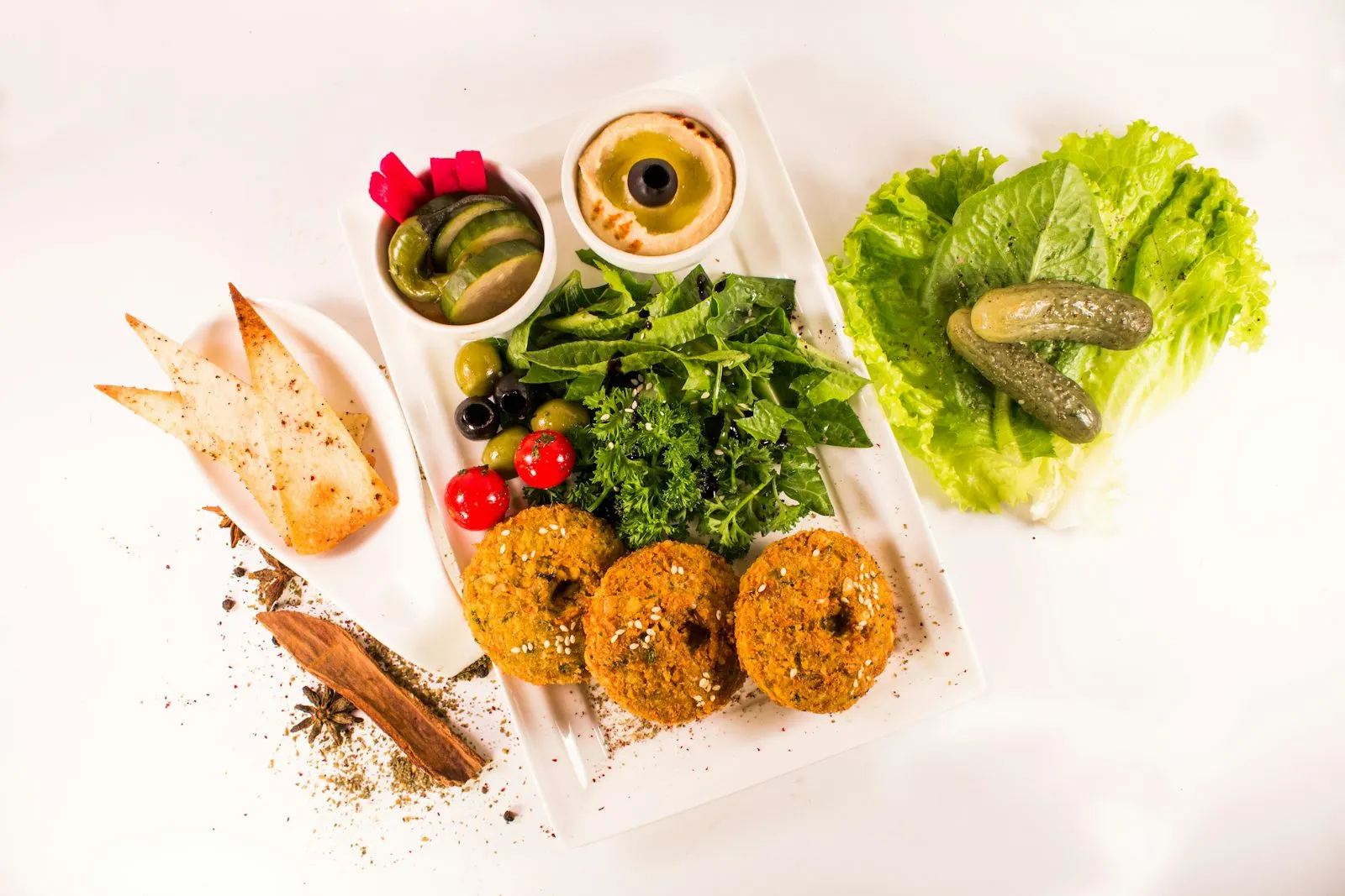 Assiette falafel