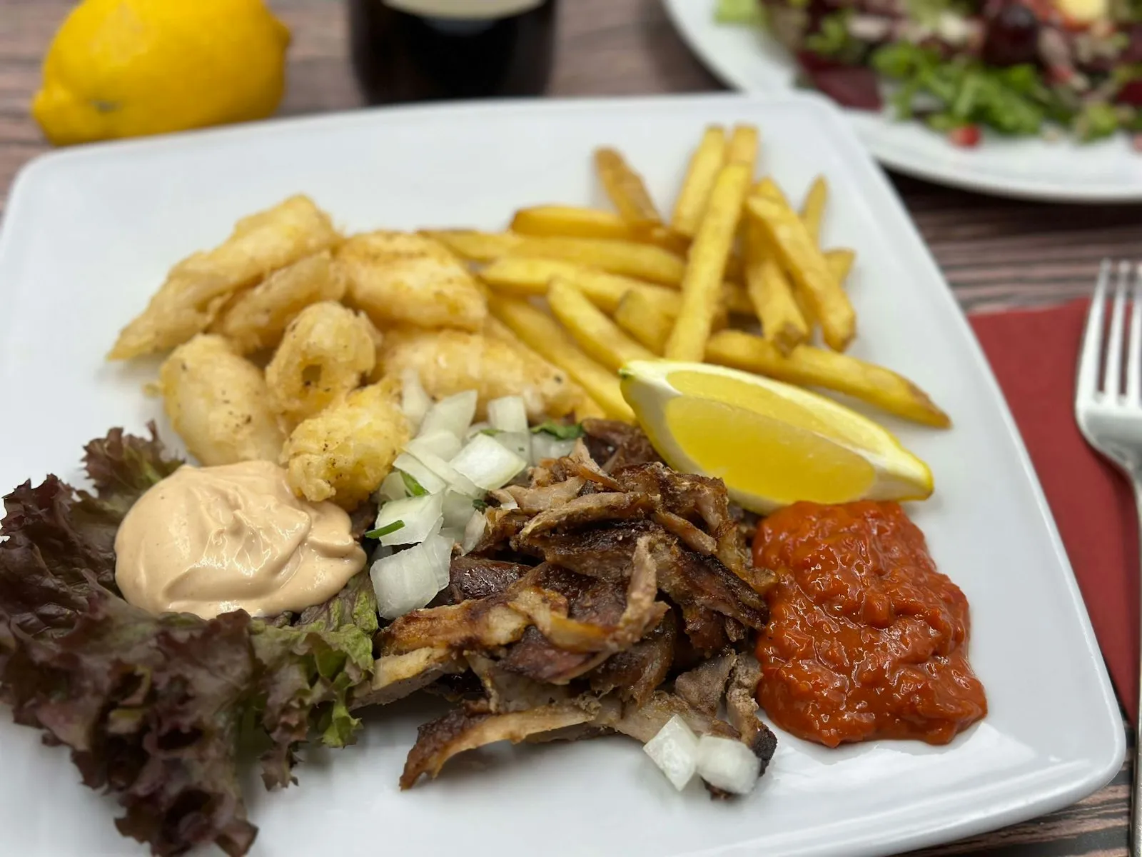Assiette kebab
